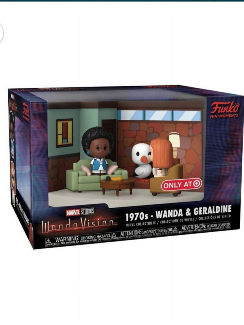 2pc Marvel Funko Mini Moments Wanda & Geraldine - Green, Black, Orange, White